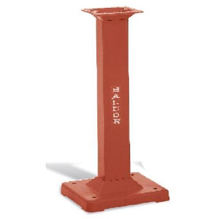 BALDOR-RELIANCE Pedestal Ind., Cast Iron 6" - 10" Red GA16R